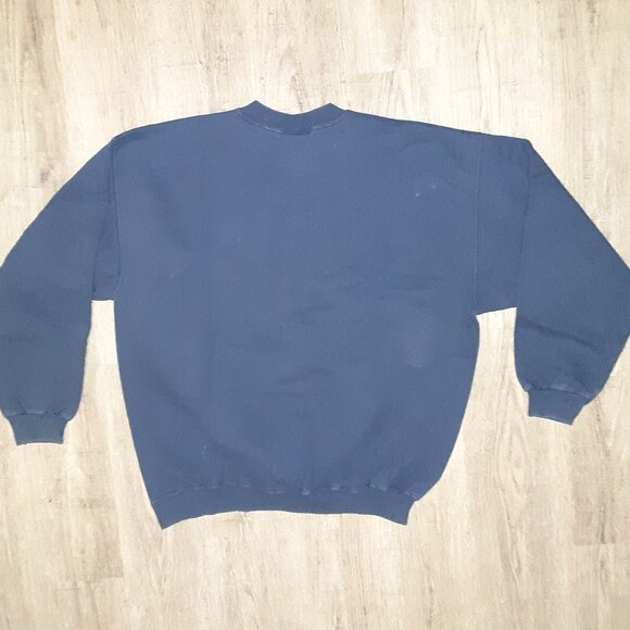 NRA Life Member Sweatshirt *Dark Blue * Eagle * Long Sleeve * Roomy Sz L (or XL) - Picture 8 of 10